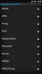 Sony Xperia S - Internet - Manuelle Konfiguration - 11 / 22