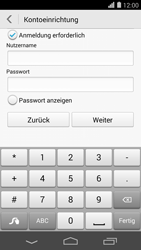 Huawei Ascend P7 - E-Mail - Konto einrichten - 1 / 1