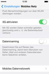 Apple iPhone 4 S - Internet - Manuelle Konfiguration - 5 / 9