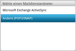 HTC ChaCha - E-Mail - Konto einrichten - 0 / 0