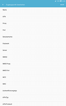 Samsung Galaxy Tab A 10.1 - Internet - Apn-Einstellungen - 12 / 36