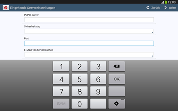 Samsung Galaxy Tab 3 10-1 LTE - E-Mail - Konto einrichten - 0 / 0