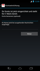 Motorola RAZR i - E-Mail - Konto einrichten - 1 / 1