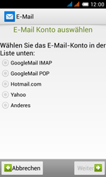 Alcatel Pop C3 - E-Mail - Konto einrichten - 7 / 25