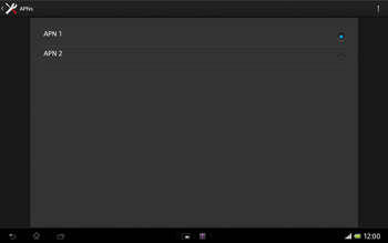 Sony Xperia Tablet Z LTE - Internet - Apn-Einstellungen - 2 / 2
