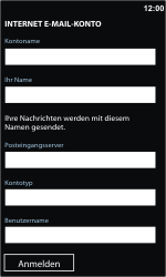 Nokia Lumia 800 - E-Mail - Konto einrichten - 2 / 2