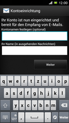 Sony Xperia J - E-Mail - Konto einrichten - 2 / 2