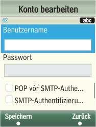Samsung TouchWiz - E-Mail - Konto einrichten - 18 / 25