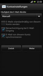 Sony Ericsson Xperia Ray mit OS 4 ICS - E-Mail - Konto einrichten - 2 / 2