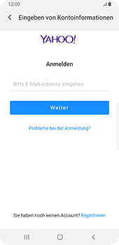 Samsung Galaxy S9 - E-Mail - Konto einrichten (yahoo) - 7 / 12