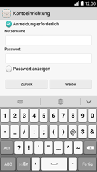 Huawei Ascend G6 - E-Mail - Konto einrichten - 1 / 1