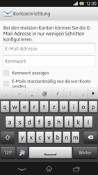 Sony Xperia Z - E-Mail - Konto einrichten - 1 / 1
