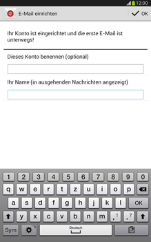 Samsung Galaxy Note 8-0 - E-Mail - Konto einrichten - 1 / 1