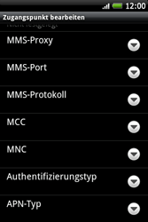 HTC Wildfire S - Internet - Manuelle Konfiguration - 12 / 24
