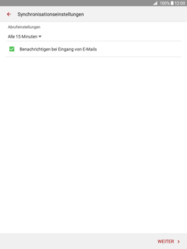 Samsung Galaxy Tab A 9.7 - E-Mail - Konto einrichten - 0 / 0