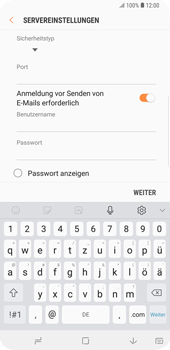 Samsung Galaxy S9 Plus - E-Mail - Konto einrichten - 2 / 2