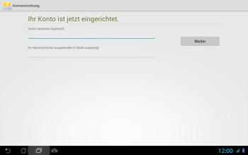 Asus Padfone 2 - E-Mail - Konto einrichten - 1 / 1