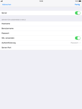Apple iPad Air - E-Mail - Konto einrichten - 2 / 2