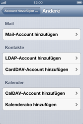Apple iPhone 4 - E-Mail - Konto einrichten - 2 / 2