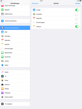 Apple iPad Pro 12.9 inch - E-Mail - Konto einrichten (outlook) - 9 / 12