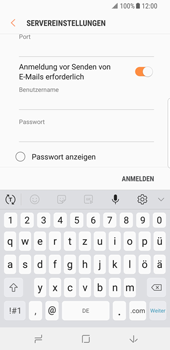 Samsung Galaxy S8 - E-Mail - Konto einrichten - 1 / 1