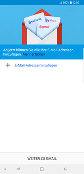 Samsung Galaxy S8 Plus - E-Mail - Konto einrichten (gmail) - 6 / 16