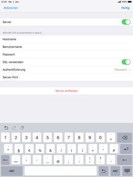 Apple iPad Air 2 - E-Mail - Konto einrichten - 19 / 27