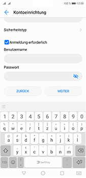 Huawei P20 Pro - E-Mail - Konto einrichten - 0 / 0