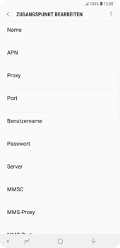 Samsung Galaxy Note9 - Internet - Apn-Einstellungen - 12 / 39