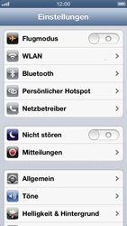 Apple iPhone 5 - MMS - Manuelle Konfiguration - 3 / 12