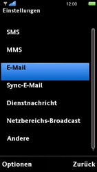 Sony Ericsson U5i Vivaz - E-Mail - Konto einrichten - 3 / 3