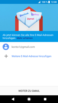 Sony Xperia XA2 Ultra - E-Mail - Konto einrichten (gmail) - 2 / 2