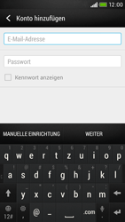 HTC Desire 601 - E-Mail - Konto einrichten - 2 / 2