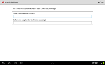 Samsung Galaxy Tab 2 10-1 - E-Mail - Konto einrichten - 2 / 2