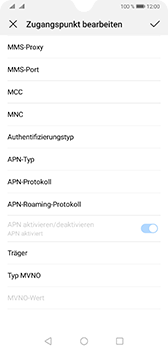 Huawei Mate 20 - Internet - Apn-Einstellungen - 13 / 37