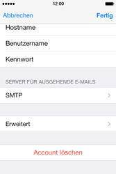 Apple iPhone 4 S - E-Mail - Konto einrichten - 1 / 1