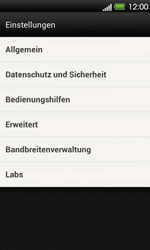 HTC One V - Internet - Manuelle Konfiguration - 17 / 22
