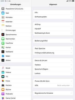 Apple iPad Pro 9.7 inch - E-Mail - Konto einrichten (outlook) - 3 / 12