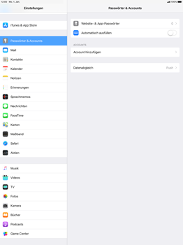 Apple iPad Pro 12.9 inch - E-Mail - Konto einrichten (gmail) - 4 / 11