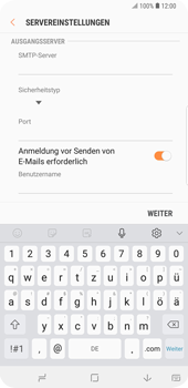 Samsung Galaxy S9 Plus - E-Mail - Konto einrichten - 0 / 0