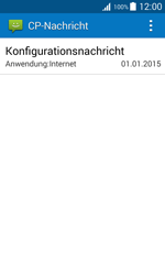Samsung Galaxy J1 - Internet - Automatische Konfiguration - 7 / 12