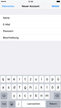 Apple iPhone 6 Plus - E-Mail - Konto einrichten - 2 / 2