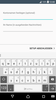 Sony Xperia XA Ultra - E-Mail - Konto einrichten - 1 / 1