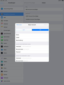 Apple iPad Pro 12.9 inch - E-Mail - Konto einrichten - 11 / 27