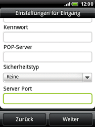 HTC Wildfire - E-Mail - Konto einrichten - 10 / 17