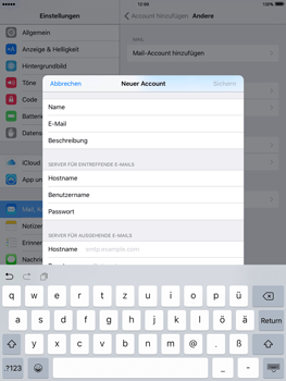 Apple iPad mini 3 - E-Mail - Konto einrichten - 12 / 27