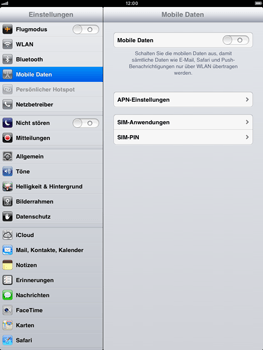 Apple iPad mini - Internet - Apn-Einstellungen - 0 / 0
