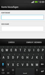 HTC Desire 500 - E-Mail - Konto einrichten - 2 / 2