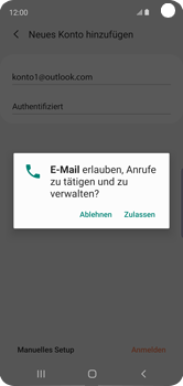 Samsung Galaxy S10e - E-Mail - Konto einrichten (outlook) - 10 / 16