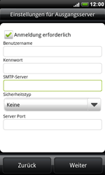 HTC Desire - E-Mail - Konto einrichten - 0 / 0